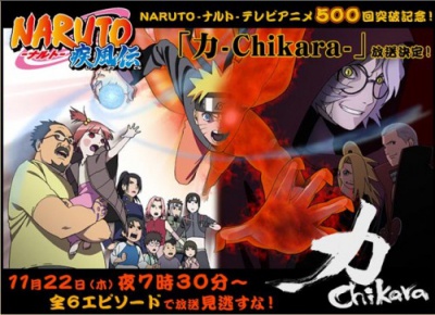 Naruto Shippuden Chikara (290-295 серии) / Новая Арка Наруто Шиппуден: Чикару