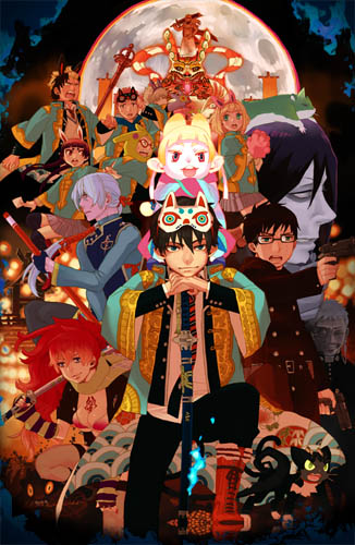 Ao no Exorcist the Movie / Синий Экзорцист (Фильм) / Blue Exorcist (Movie) / Gekijouban Ao no Exorcist