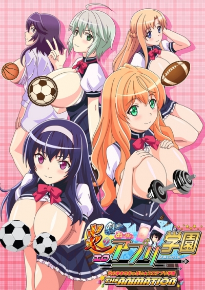 Honoo no Haramase Oppai: Ero Appli Gakuen The Animation /     